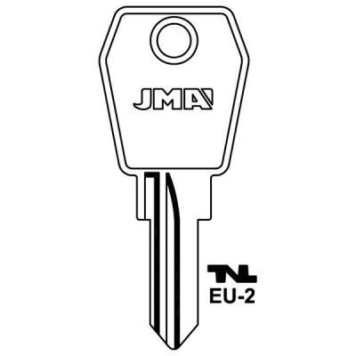 JMA EU-2 Eurolocks Cylinder Key Blanks