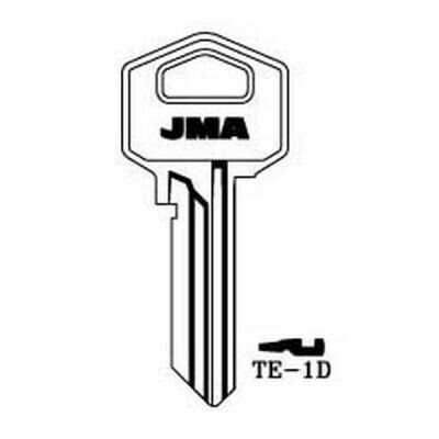 JMA TE-1D Tesa Cylinder Key Blank