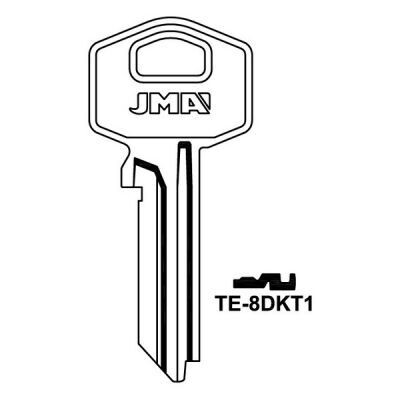 JMA TE-8DKT1 Tesa Cylinder Key Blank