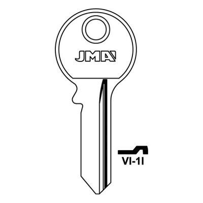JMA VI-1i Viro Cylinder Key Blank
