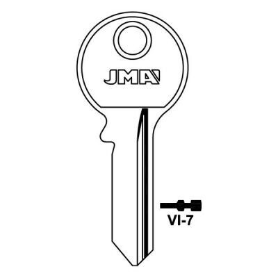JMA VI-7 Viro Cylinder Key Blank