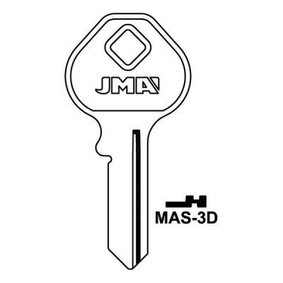 JMA MAS-3D Master Cylinder Key Blank