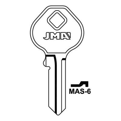 JMA MAS-6 Master Cylinder Key Blank