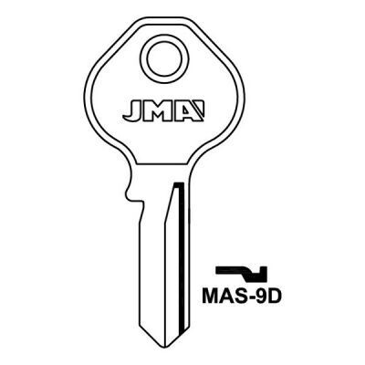 JMA MAS-9D Master Cylinder Key Blank