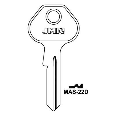 JMA MAS-22D Master Cylinder Key Blank