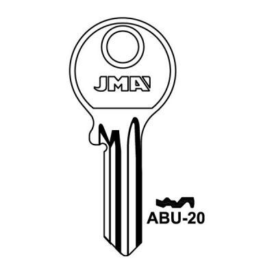 JMA ABU-20 Abus Cylinder Key Blank