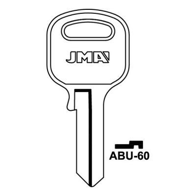 JMA ABU-60 Abus Cylinder Key Blank