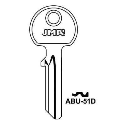 JMA ABU-51D Abus Cylinder Key Blank