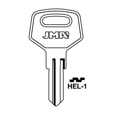 JMA HEL-1 Helix Cylinder Key Blank