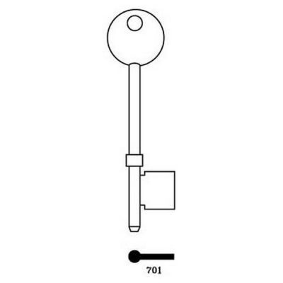 Belfry 701 Mortice Key Blank