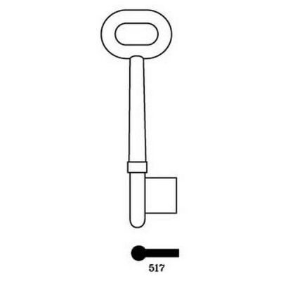Century 517 Mortice Key Blank