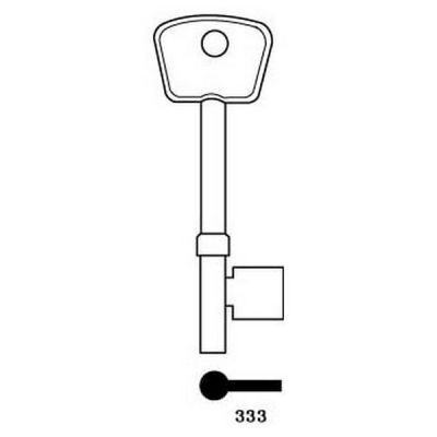 ERA 333 Mortice Key Blank
