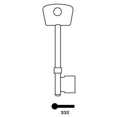 ERA 332 Mortice Key Blank