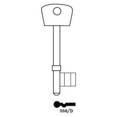 Fleet 556/D Mortice Key Blank