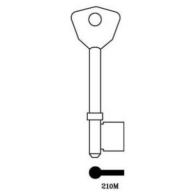 Gibbons 210M Mortice Key Blank