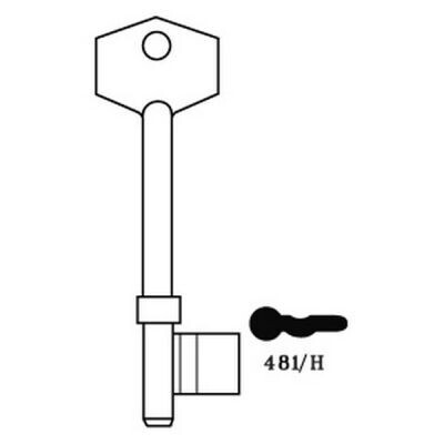 Gibbons 481/H Mortice Key Blank