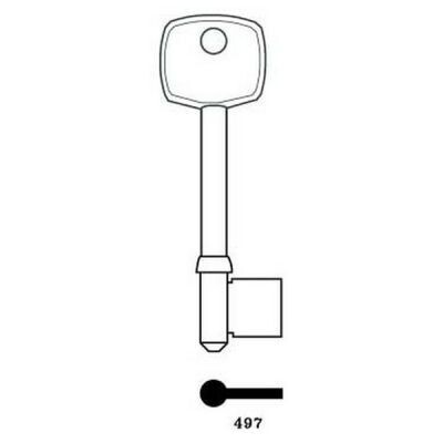 Ingersoll 497 Mortice Key Blank