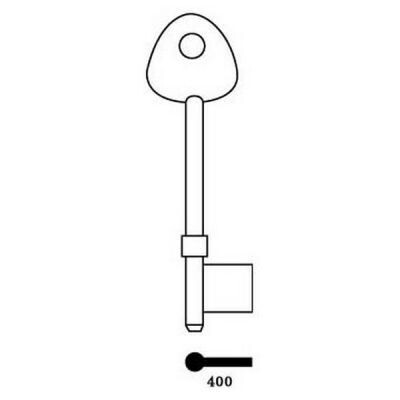 Ingersoll 400 Mortice Key Blank