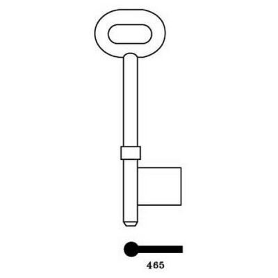 Legge 465 Mortice Key Blank