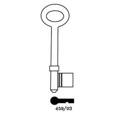 Legge 459/03 Mortice Key Blank