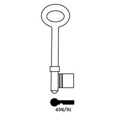 Legge 459/01 Mortice Key Blank
