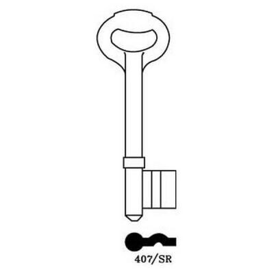 Securefast 407/SR Mortice Key Blank
