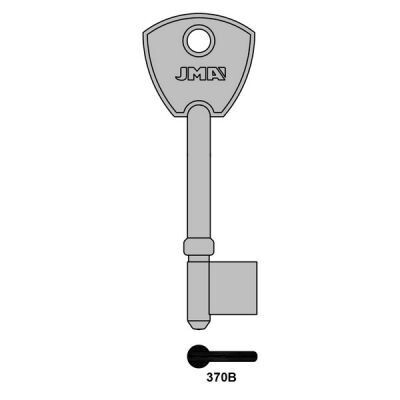 Merchant 370B Brass Mortice Key Blank