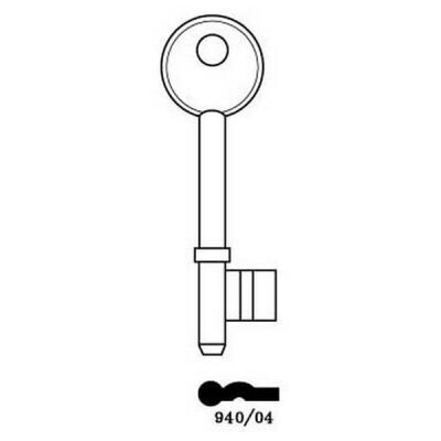 SKS 940/04 Mortice Key Blank