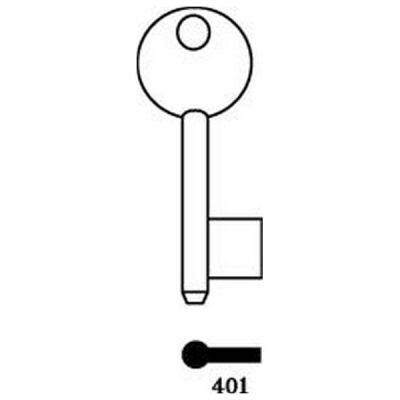 Squire 401 Mortice Key Blank