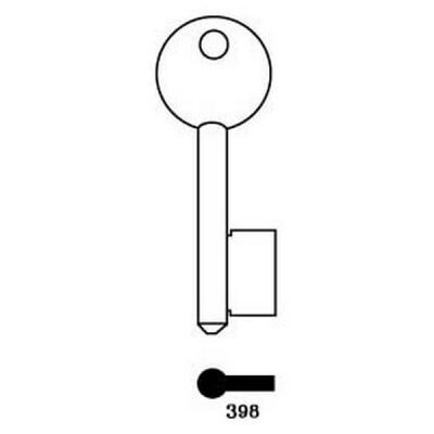 Squire 398 Mortice Key Blank