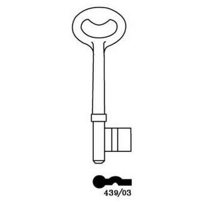 Union 439/03 Mortice Key Blank
