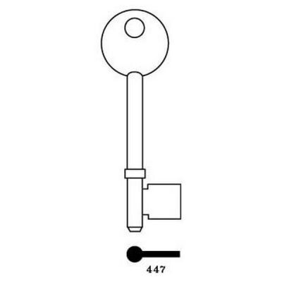 Yale 447 Mortice Key Blank