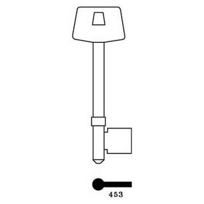 Yale 453 Mortice Key Blank