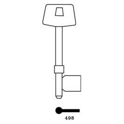 Yale 498 Mortice Key Blank
