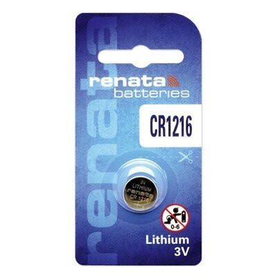 Renata CR1216 Battery
