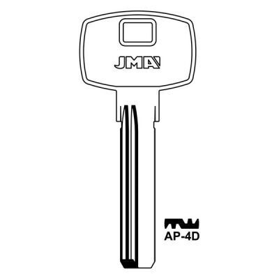 Apex AP-4D Dimple Key Blank