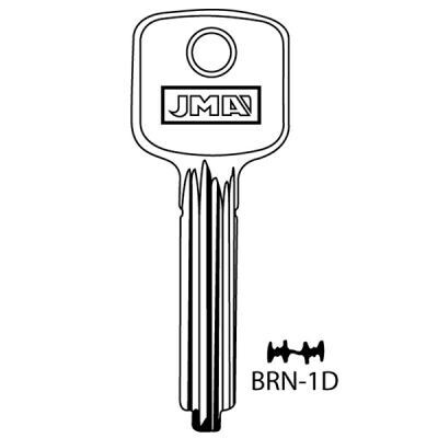 Brisant Ultion BRN-1D Dimple Key Blank
