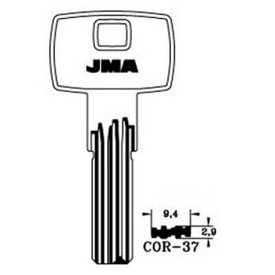 Corbin COR-37 Dimple Key Blank