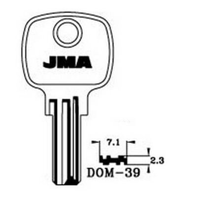 DOM DOM-39 Dimple Key Blank