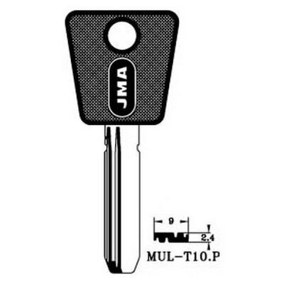 Garrison MUL-T10.P Dimple Key Blank