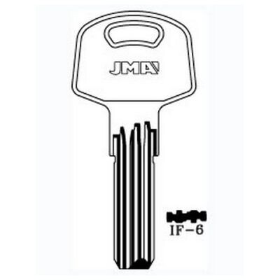 Ifam IF-6 Dimple Key Blank