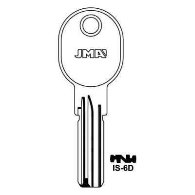 Iseo IS-6D Dimple Key Blank