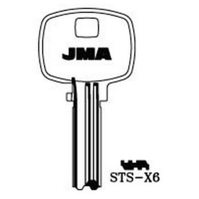 STS STS-X6 Dimple Key Blank