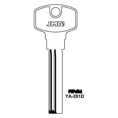 Yale By JMA YA-281D Superior 1 Star Dimple Key Blank