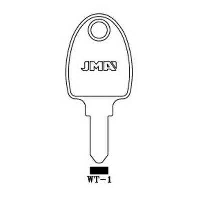 WT WT-1 Dimple Key Blank