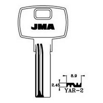 Yardeni YAR-2 Dimple Key Blank