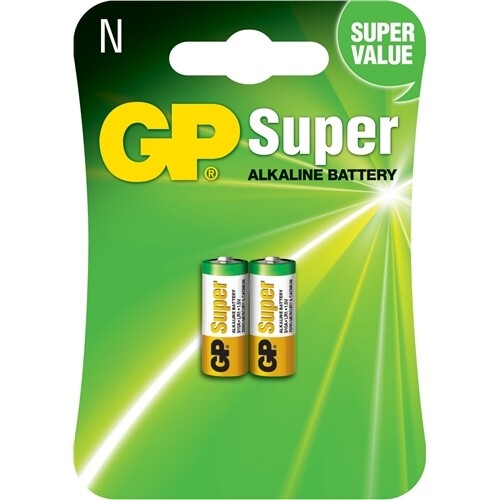 GP N Super Alkaline Batteries Strip of 2