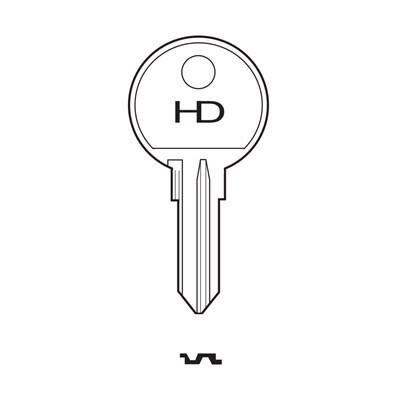 KM3 Mobility Scooter HD Key Blank