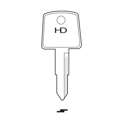 HON31R Mobility Scooter HD Key Blank