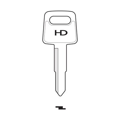 HON31 Industrial, Mobility Scooter HD Key Blank